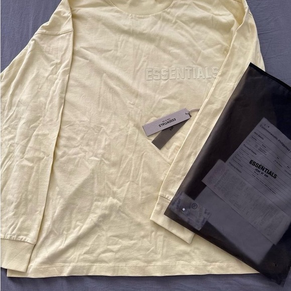 Canary Fear Of God Essentials Sweatshirt - Picture 2 of 2